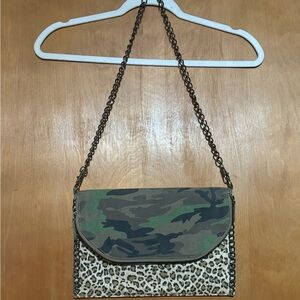 Deena & Ozzy Camouflage and Leopard Bag